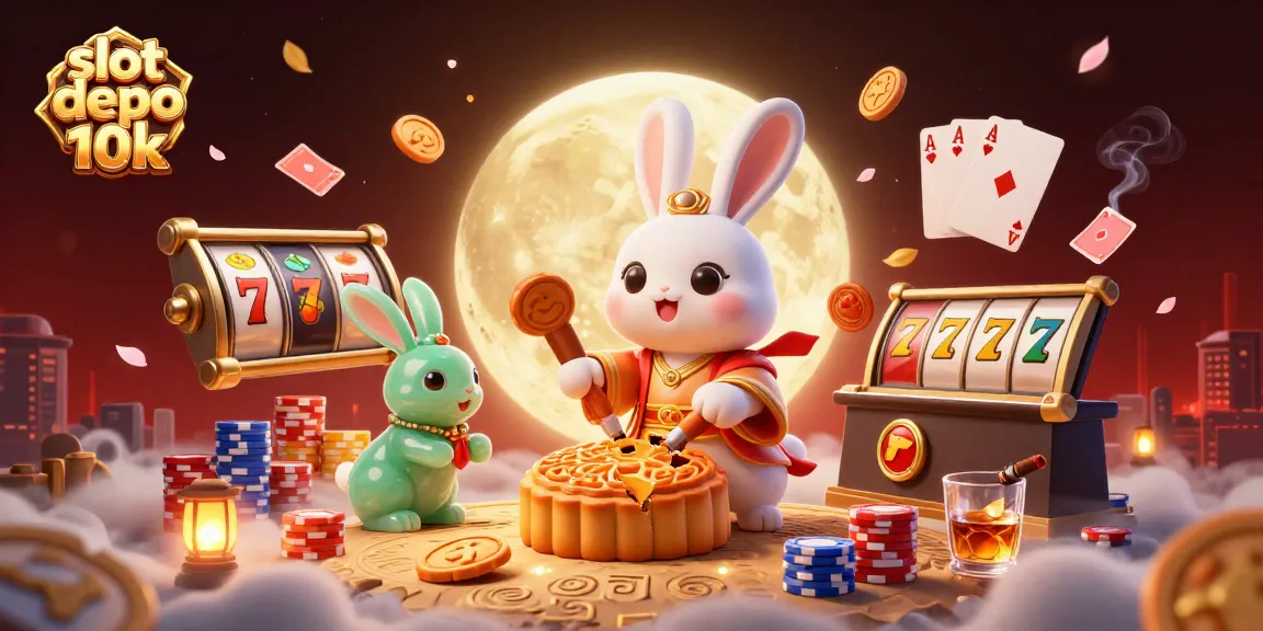 Permainan slot depo 10k memberikan pengalaman mendebarkan dengan simbol beruntun dan poker chip yang berkilauan.
