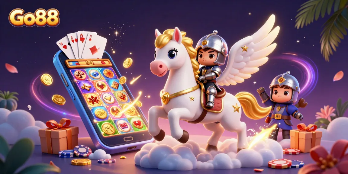 Experience thrilling gameplay at Go88 with vibrant slots and exciting casino elements.