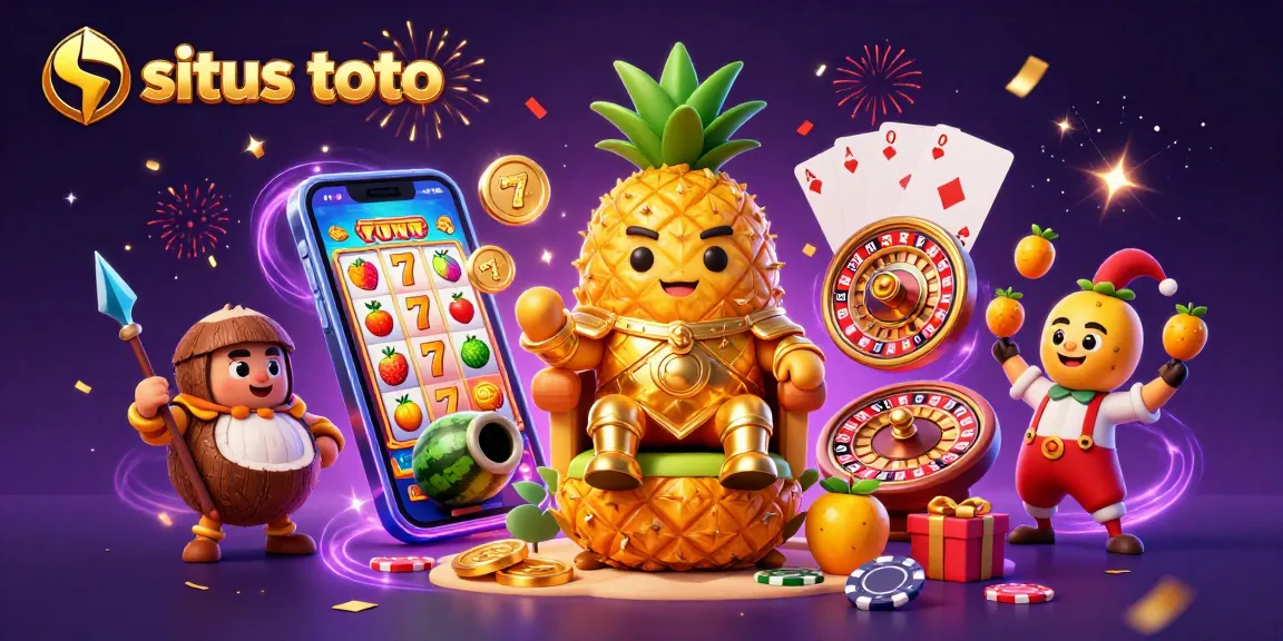 Slot game menangkan hadiah dengan situs toto yang menghadirkan permainan kasino meriah.