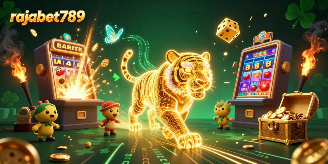Menghadapi jackpot yang menyegarkan dengan rajabet789, harimau emas dan mesin slot di kasino digital.