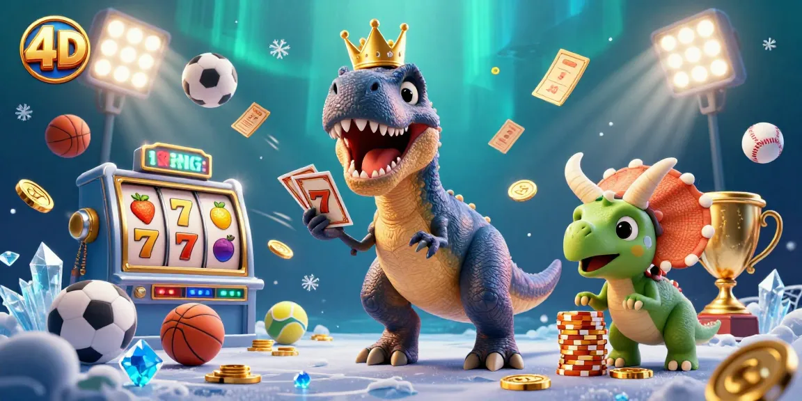 Engaging 4D slot game scene featuring themed characters and dynamic game elements.