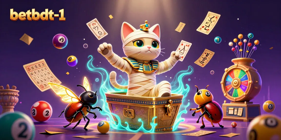 Experience the vibrant excitement of betbdt-1's gaming universe with a thrilling casino illustration.